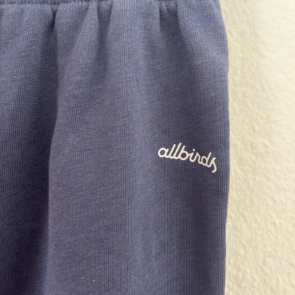 Allbirds R&R High Rise Fleece Jogger Sweatpants Navy Size Small - Picture 7 of 9